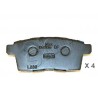 Накладки EHY42643Z 5103309 Mazda CX-7 задни