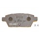 Накладки GPYB2643Z 5103312 Mazda 6 задни