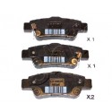Накладки 43022SWWG01 5104400 Honda CR-V задни