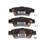 Накладки 43022SWWG01 5104400 Honda CR-V задни