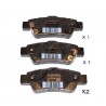 Накладки 43022SWWG01 5104400 Honda CR-V задни