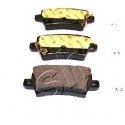 Накладки 43022SMGE01 5104403 Honda Civic задни