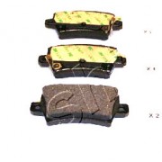 Накладки 43022SMGE01 5104403 Honda Civic задни