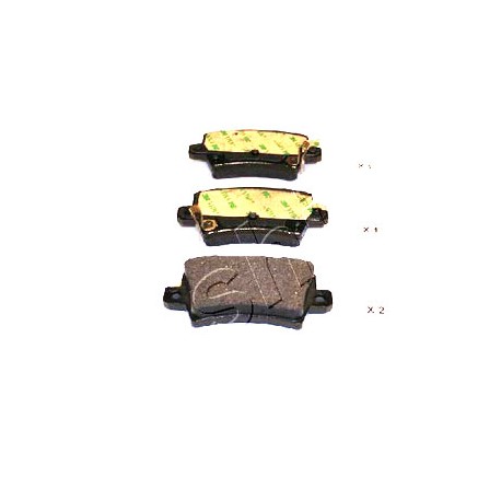 Накладки 43022SMGE01 5104403 Honda Civic задни