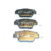Накладки 43022SL0E50 5104499 Honda NSX задни