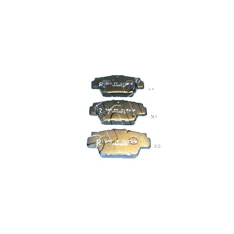 Накладки 43022SL0E50 5104499 Honda NSX задни
