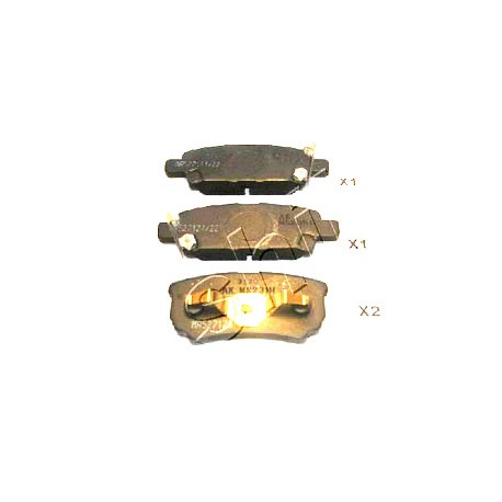 Накладки 5191271AA 5105508 Dodge Jeep Mitsubishi задни