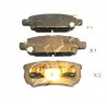 Накладки 5191271AA 5105508 Dodge Jeep Mitsubishi задни