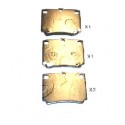 Накладки MR389575 5105592 Mitsubishi Pajero задни