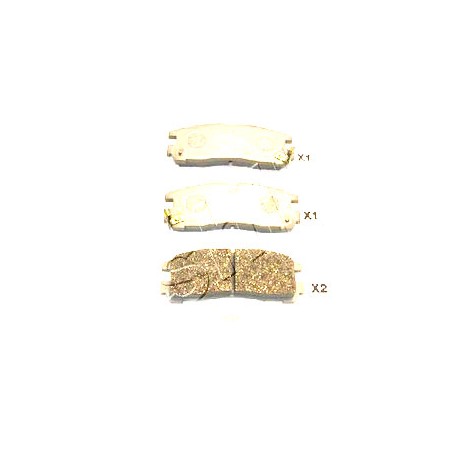Накладки MB534653 5105594 Mitsubishi задни