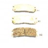 Накладки MB534653 5105594 Mitsubishi задни