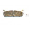 Накладки 0449287101 5106601 Daihatsu Mazda Suzuki задни