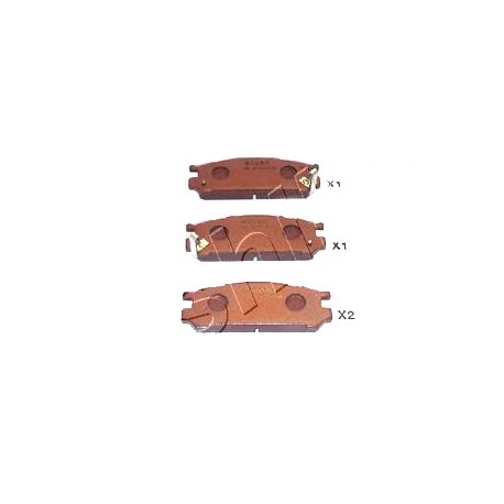 Накладки 26296AA030 5107701 Subaru задни