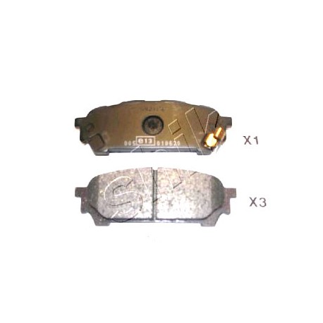 Накладки 26696FE050 5107703 Subaru задни