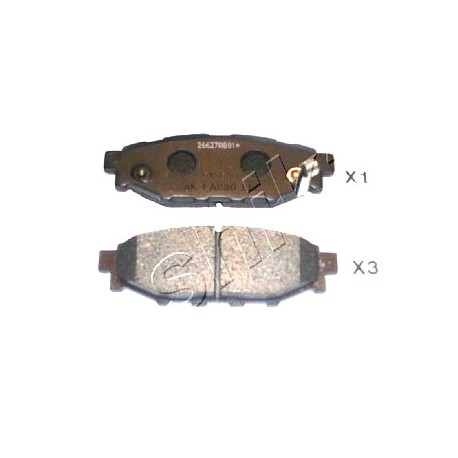 Накладки 26696AG010 5107704 Subaru Toyota задни