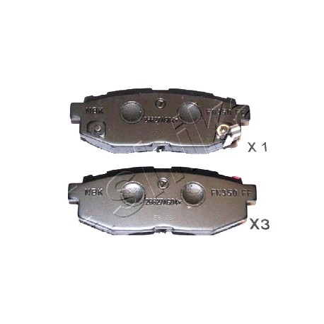 Накладки 26696XA010 5107705 Subaru Toyota задни