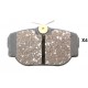 Накладки SFP100490 510LL02 Land Rover задни