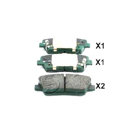 Накладки 583022MA90 510KK11 Hyundai Kia задни