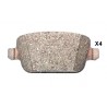 Накладки LR003655 510LL03 Land Rover задни