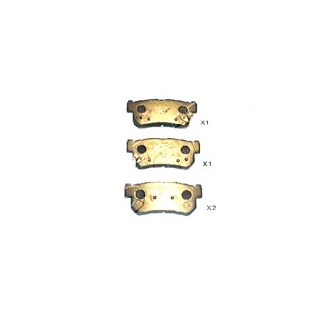 Накладки 4841308051 510SS01 Daewoo Ssangyong задни
