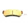 Накладки 96405131 510WW02 Chevrolet Daewoo задни