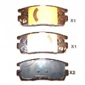 Накладки 95459513 510WW04 Chevrolet Opel задни