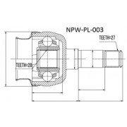 Каре 13166587 PL003 Opel предно вътрешно