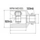 Каре GD38-22-520 MZ021 Mazda 6 предно дясно вътрешно 