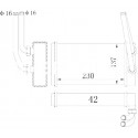 Радиатор парно 88VW18539AB D6G009 Ford Transit