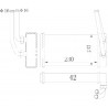 Радиатор парно 88VW18539AB D6G009 Ford Transit