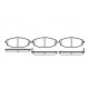 Предни накладки S2000100 073402 Hyundai Galloper