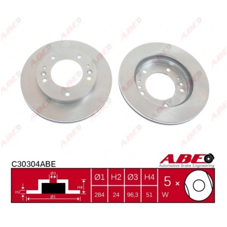 Спирачен диск 0K01133251D C30304ABE Kia Sportage