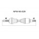 Предна полуоска 39100EB300 NPWNS029 Nissan Navara Pathfinder MTM