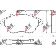 36764 Peugeot накладки
