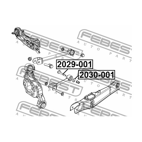 Регулираща шайба 06508488AA 2030001 Chrysler Dodge Jeep задна ос