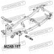 Тампон преден носач UR6134460 MZAB157 Mazda B2500