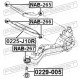 Реглажен болт 55226JG00B 0229005 Nissan