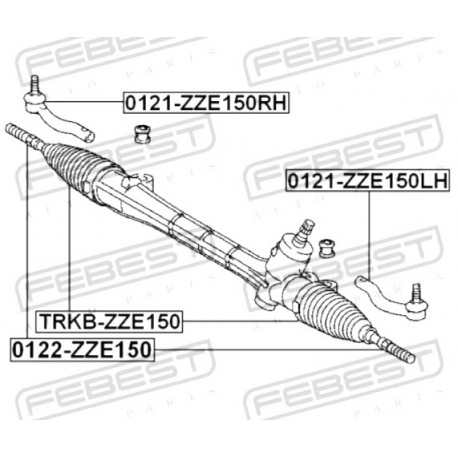 Кормилна щанга 4550002130 0122ZZE150 Toyota
