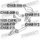 Тампон заден шенкел 96626434 CHAB014 Chevrolet Opel