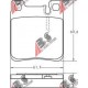 0024200520 Chrysler Mercedes задни накладки