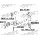 Тампон двигател 112102F001 NMP11GAMRH Nissan Primera P11