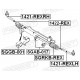 Комплект втулки кормилна рейка 4650009005 SGAB017 Ssang Yong