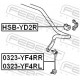 Биалетка задна дясна 52320STXA01 0323YF4RR Honda Pilot