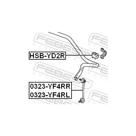 Биалетка задна дясна 52320STXA01 0323YF4RR Honda Pilot
