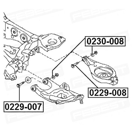 Реглажна шайба 545591Z60A 0230008 Infiniti Nissan