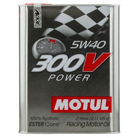 Масло MOTUL 300V POWER 5W40 2L