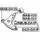 Преден тампон MR911569 MABDA1S Mitsubishi