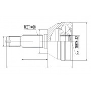 Каре 96328841 DW024 Chevrolet предно външно