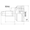 Предно външно каре 44014SWET00 NPZHD058 Honda