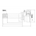 Предно външно каре MB620255 NPZMS016 Mitsubishi